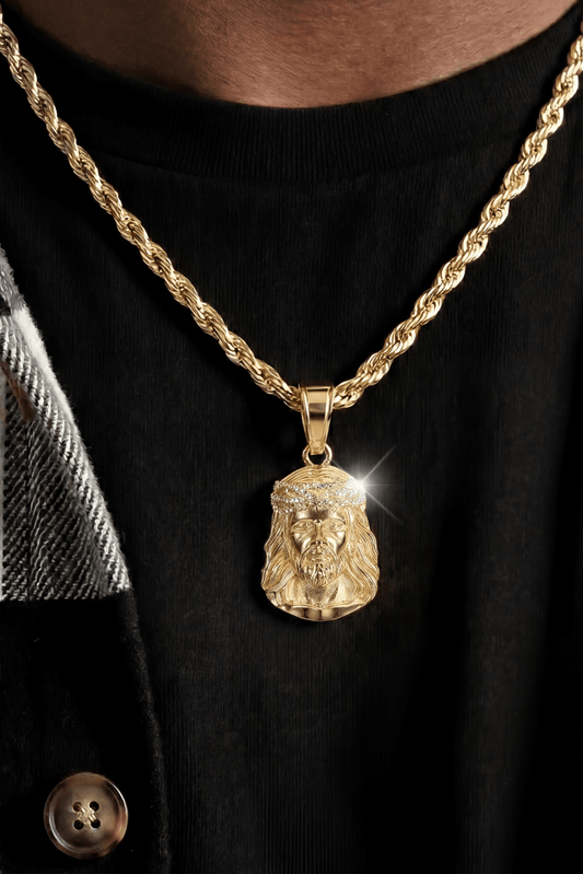 Collana ' jesus diamond '