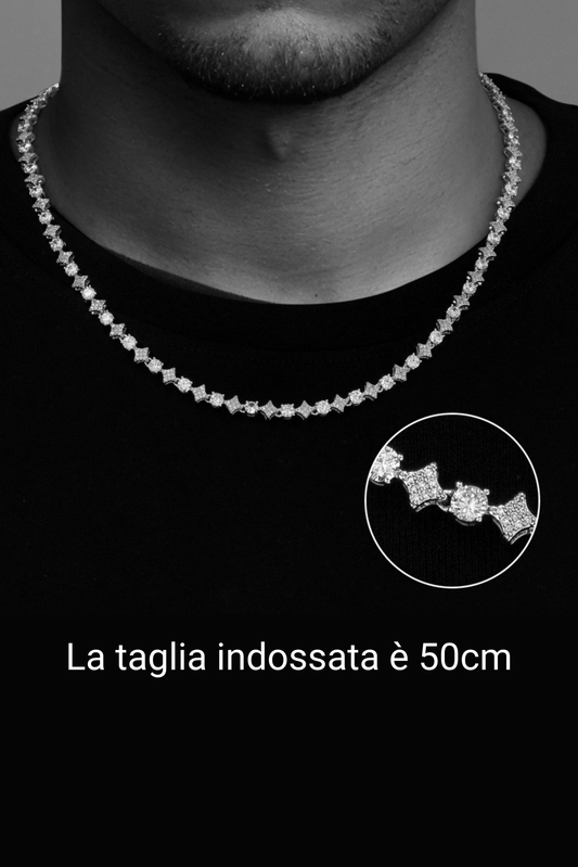 Collana star diamond