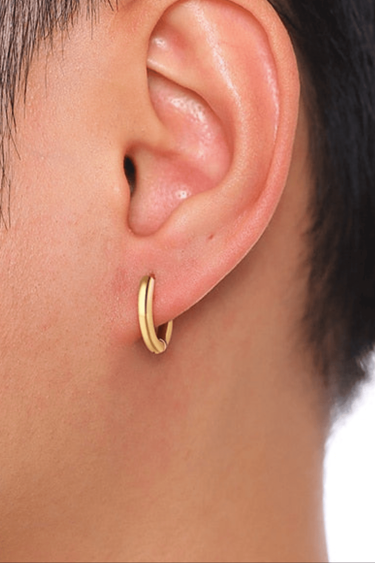 Orecchini 'essential hoop' 10mm