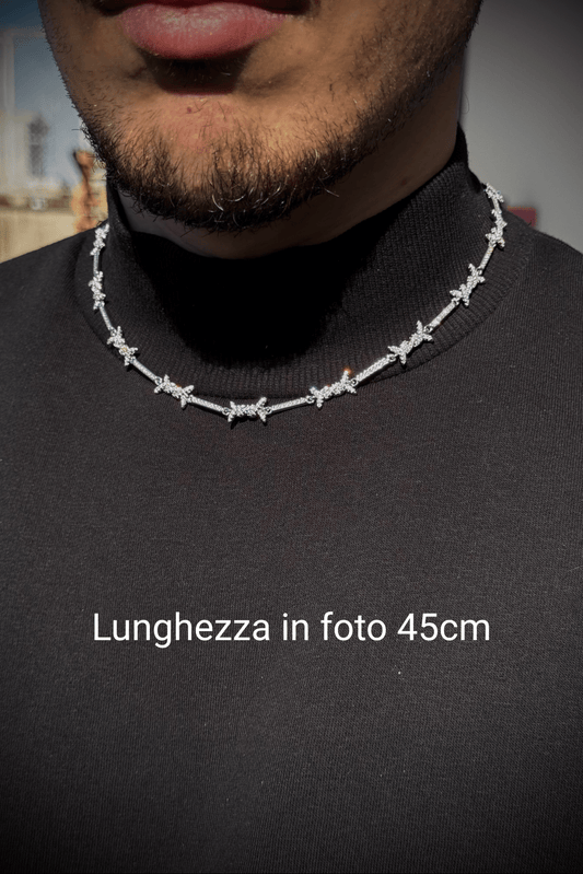 Set collana + bracciale wired