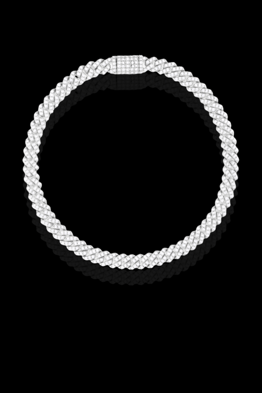 Bracciale cuban luxury 6mm
