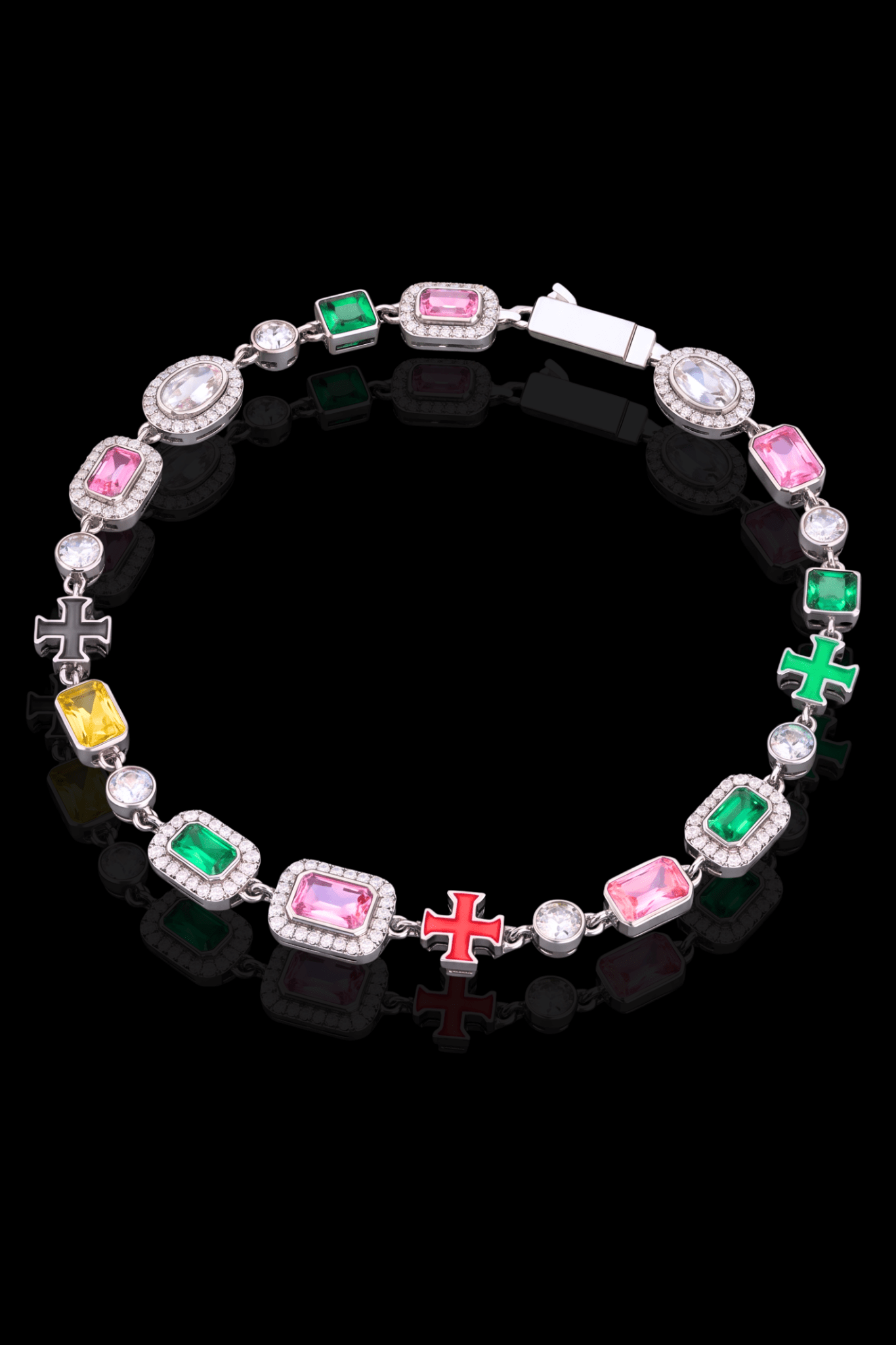 Bracciale gemstone rainbow