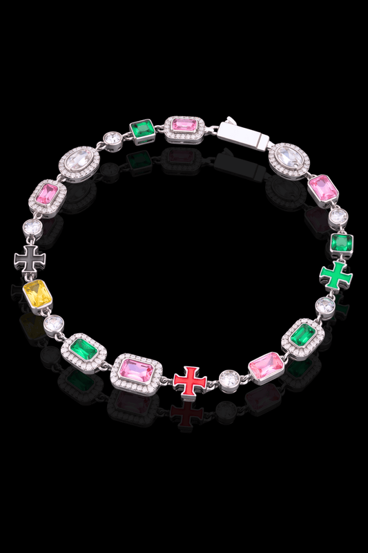Bracciale gemstone rainbow