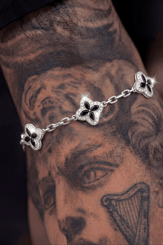 Bracciale infinity clover