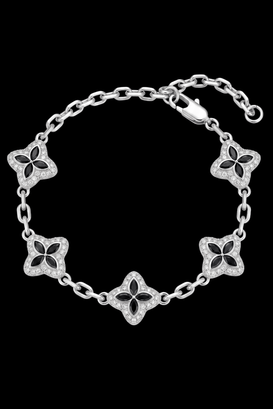 Bracciale infinity clover