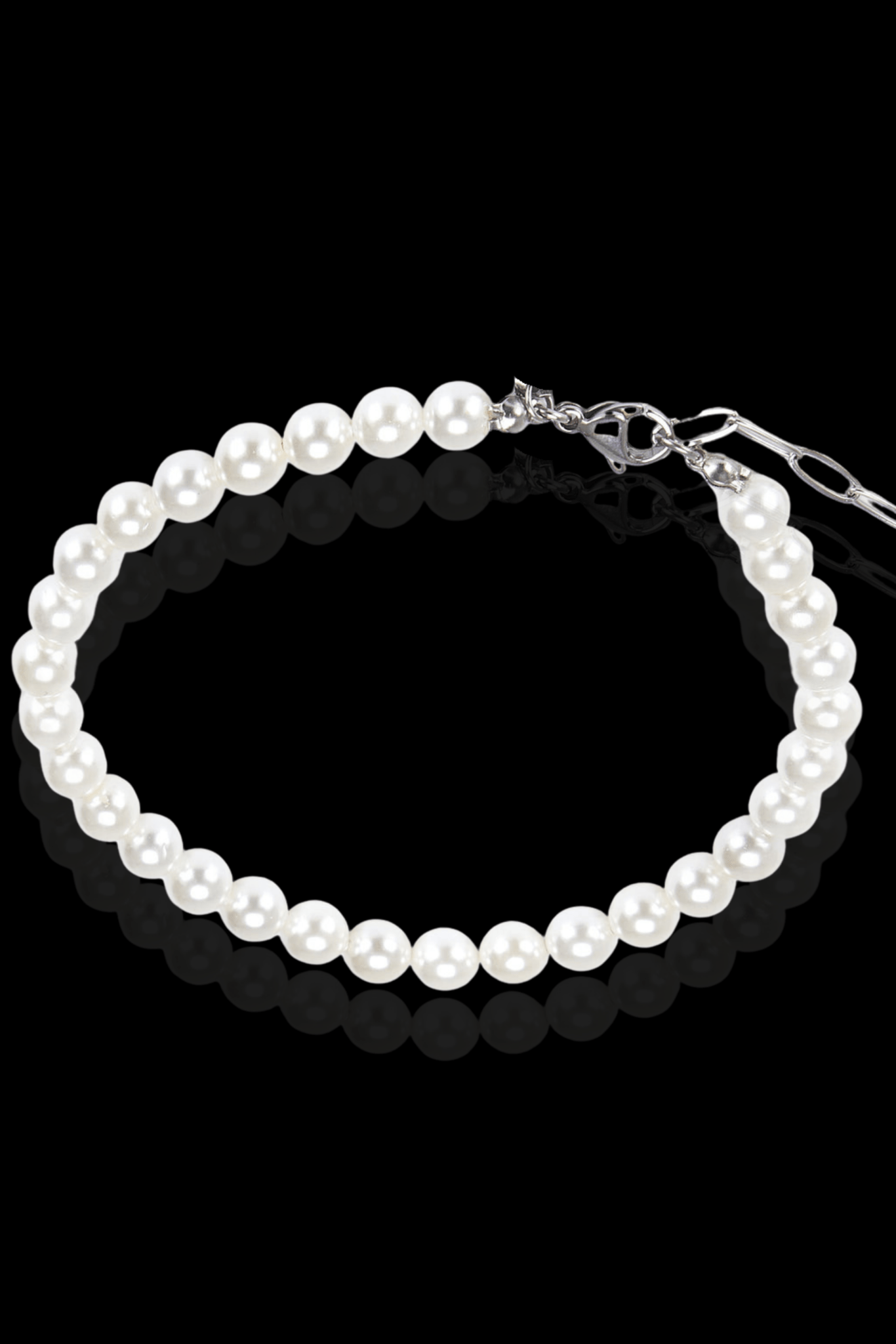 Bracciale perle 4mm