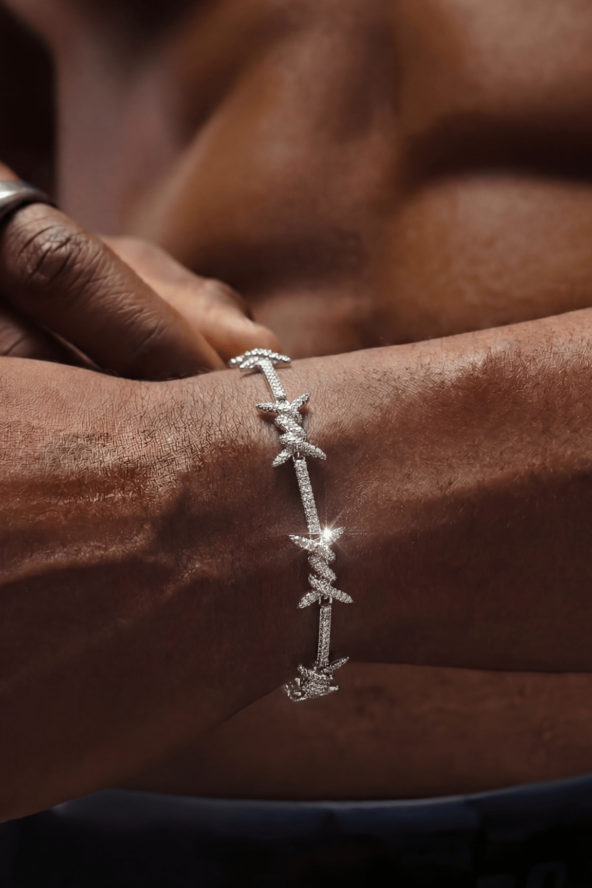 Bracciale tennis wired