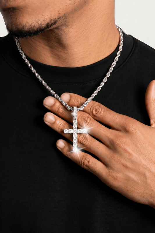 Collana cross royal