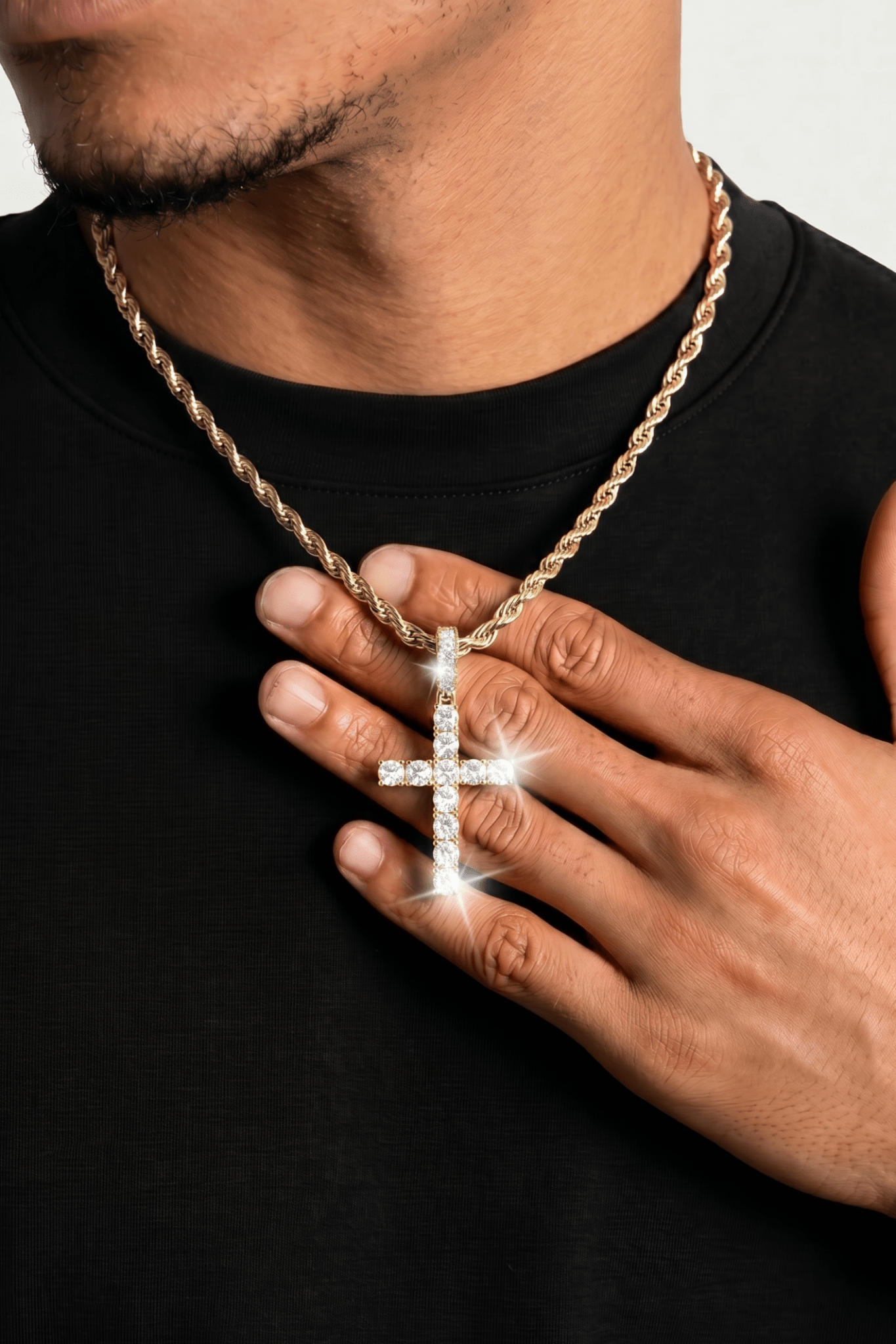 Collana cross royal