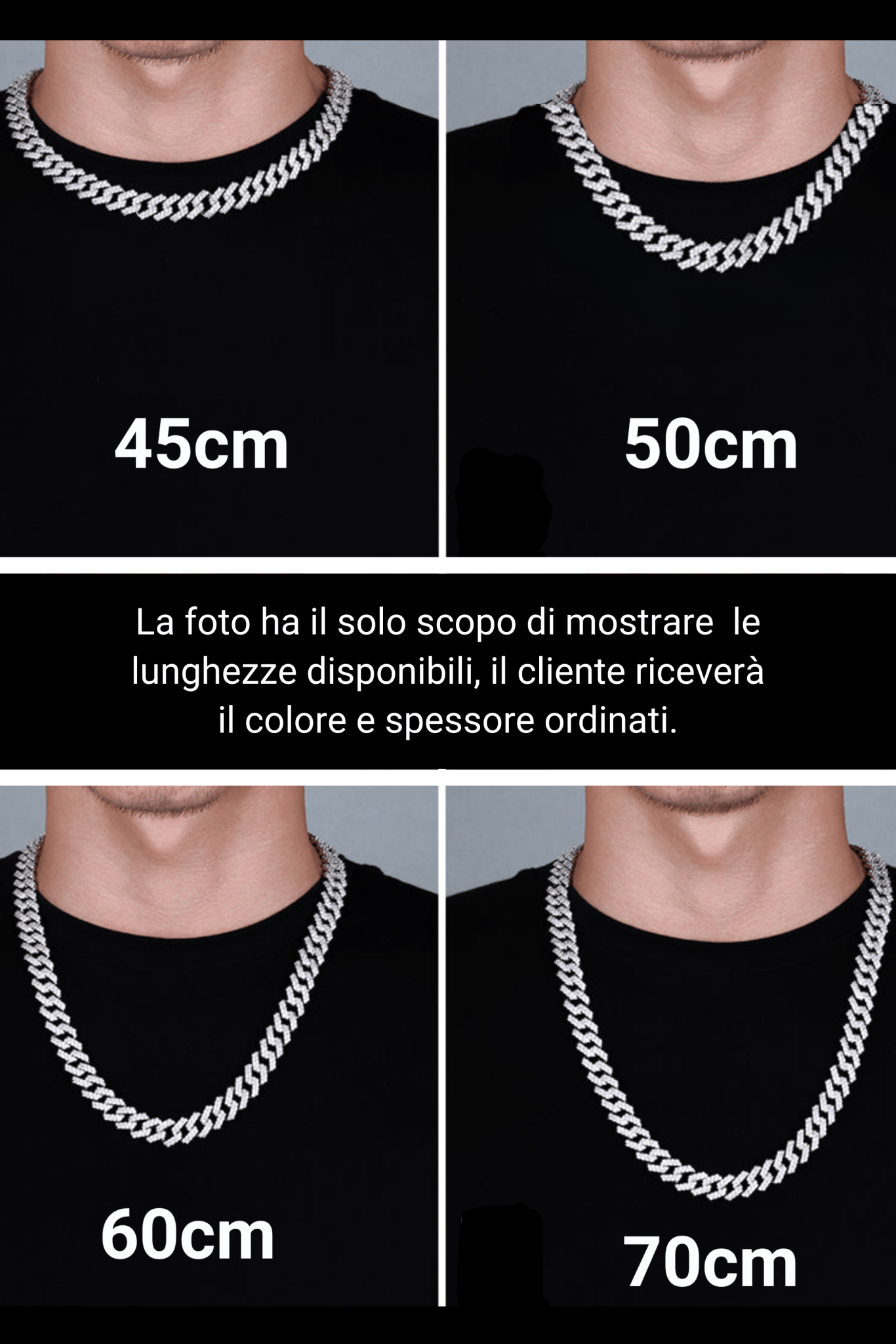 Collana cuban luxury 10 mm