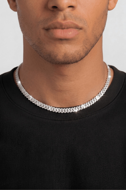 Collana cuban luxury 6 mm