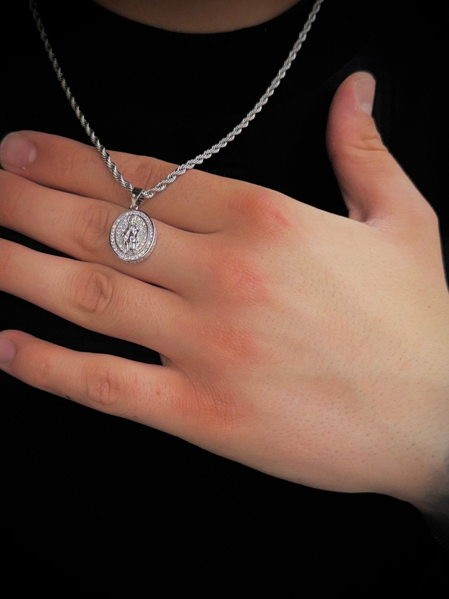 Collana 'diamond guadalupe’