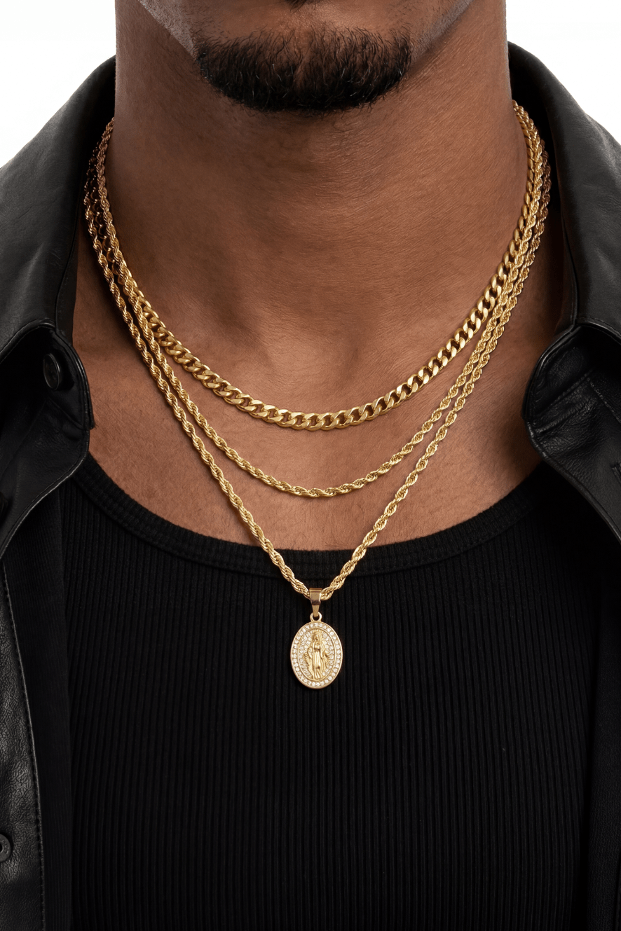 Collana 'diamond guadalupe’