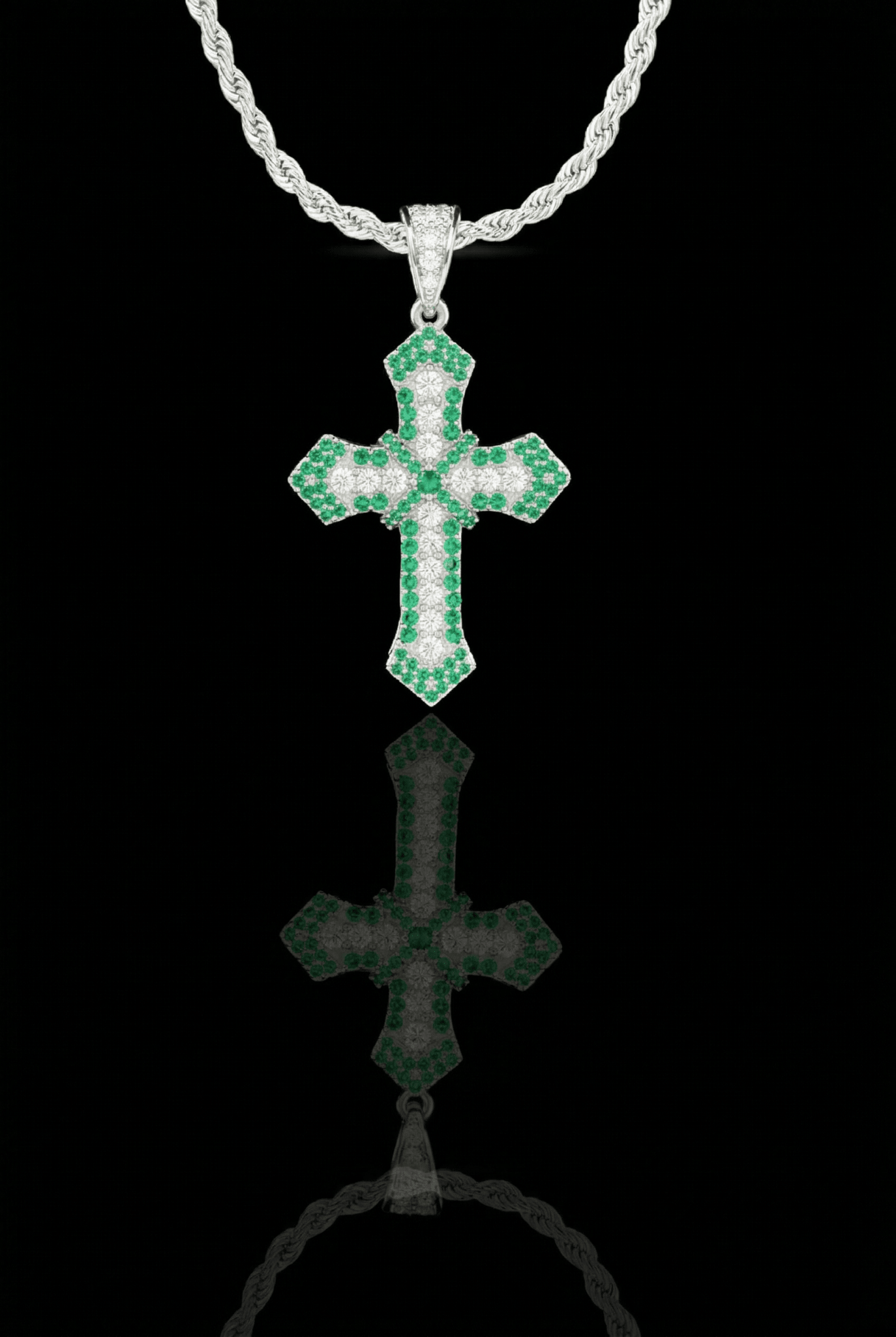 Collana double pavè