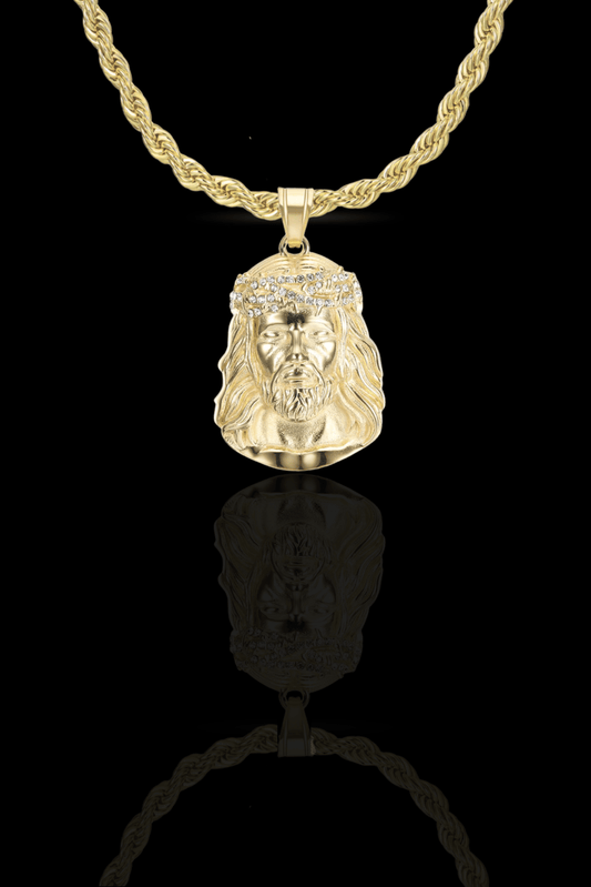 Collana ' jesus diamond '