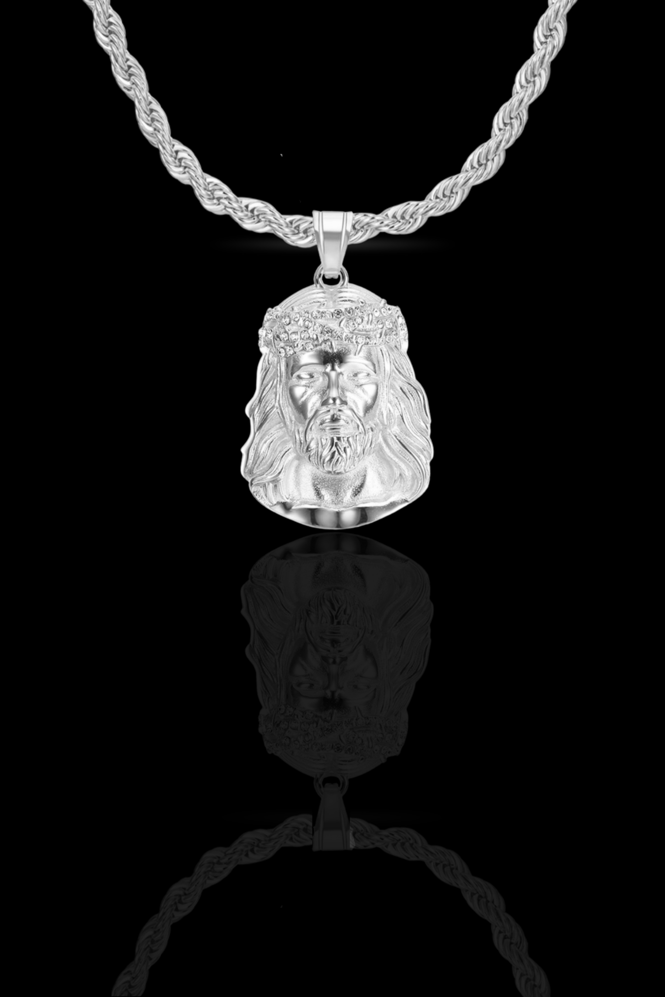 Collana ' jesus diamond '