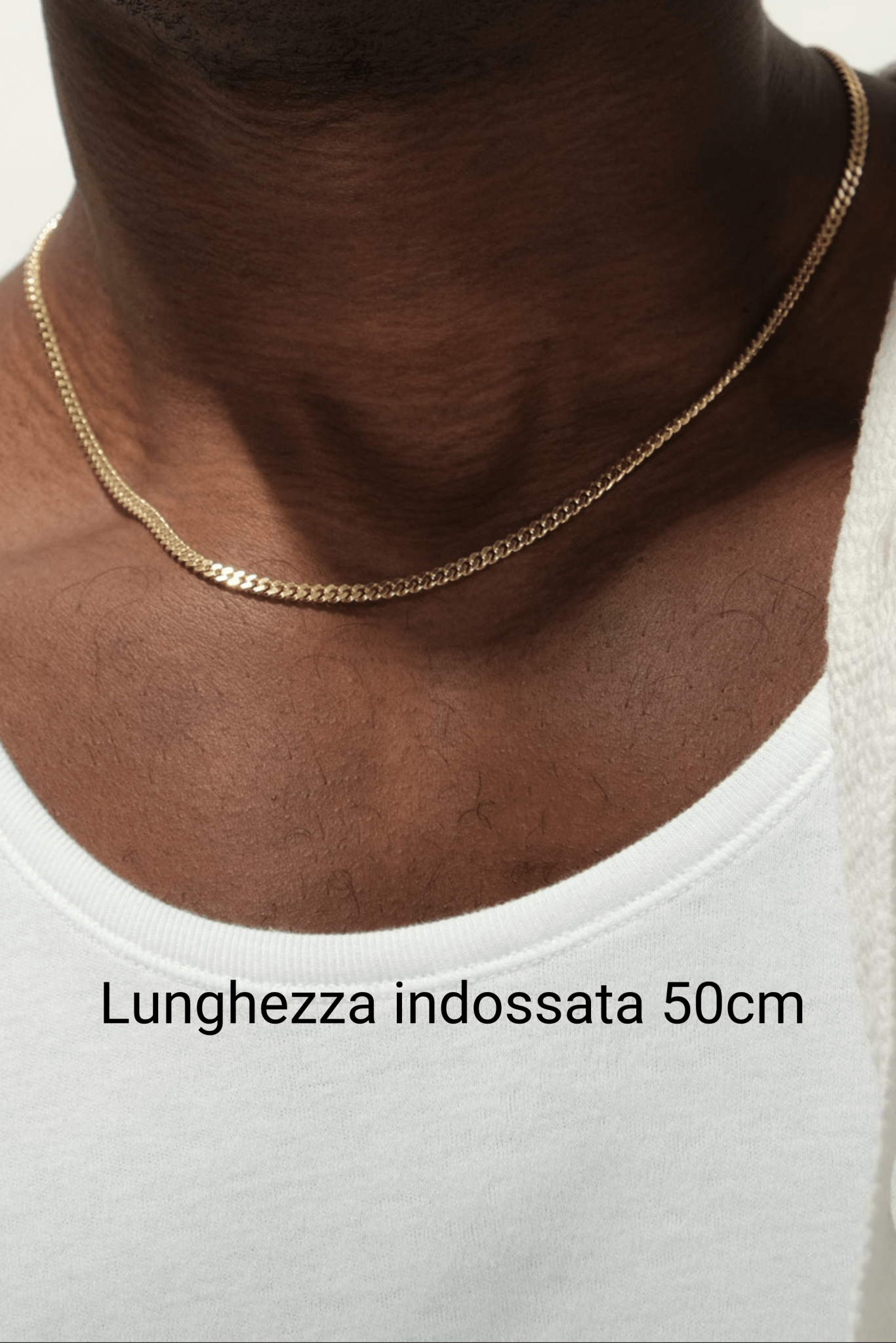 Collana micro cuban 3mm