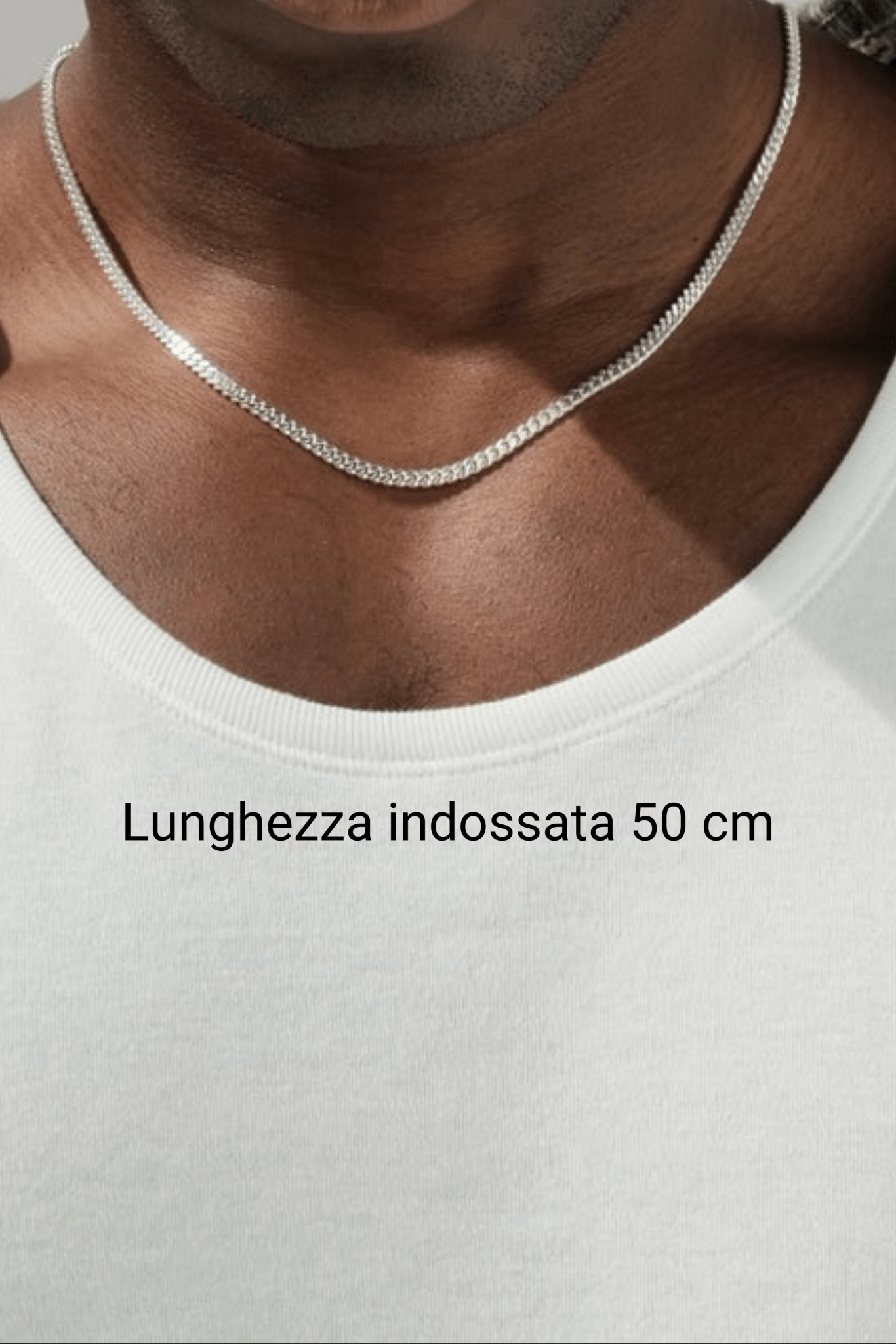 Collana micro cuban 3mm