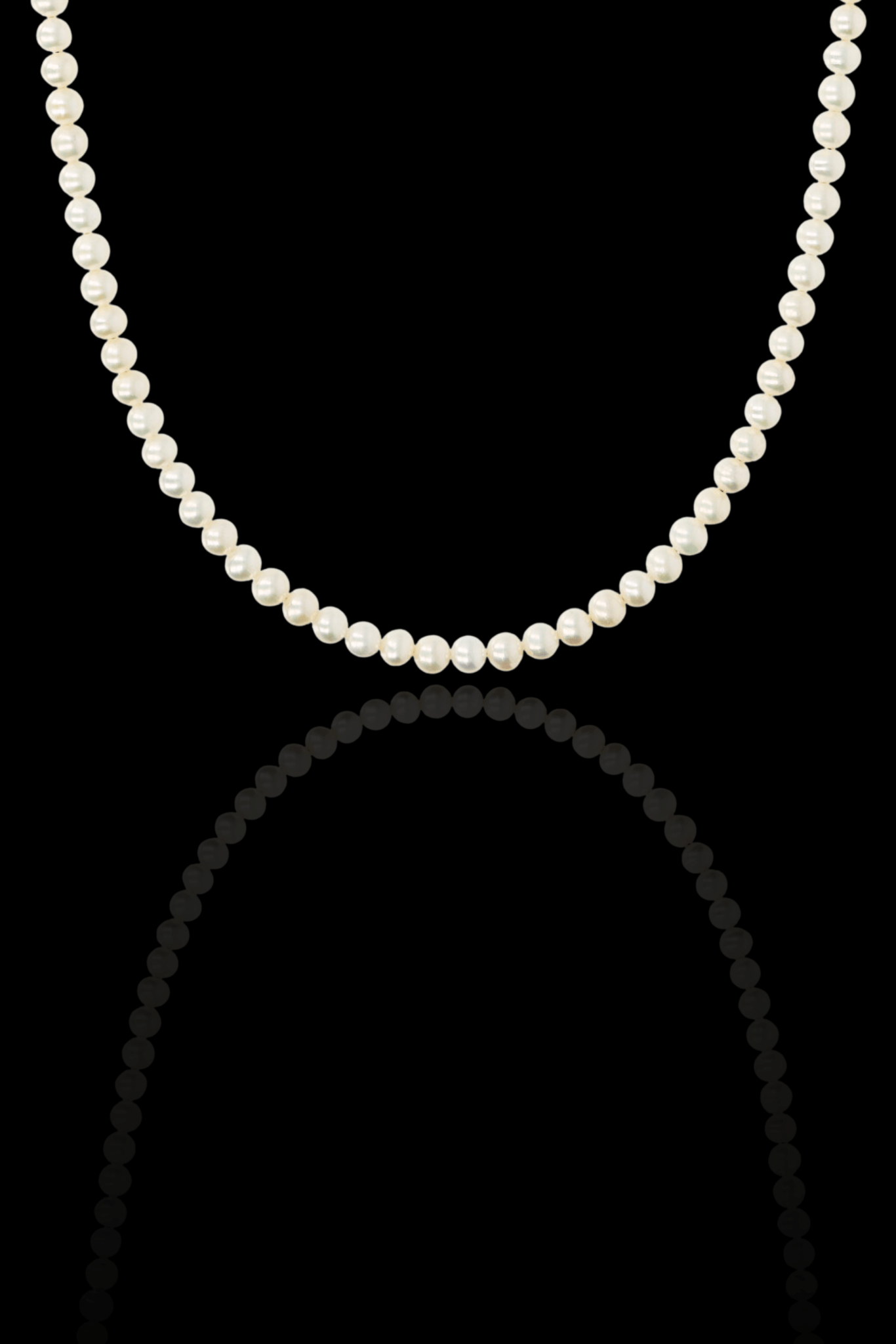 Collana perle 4mm