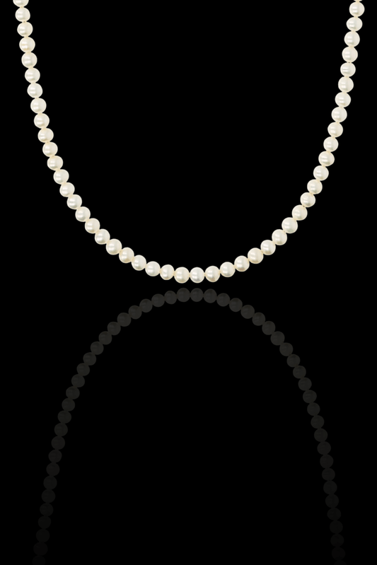 Collana perle 4mm