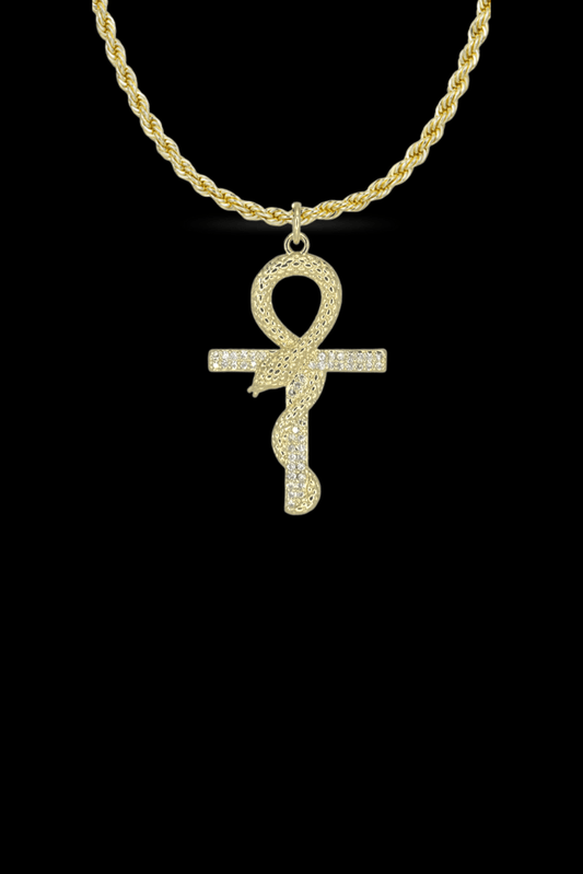 Collana snake diamond