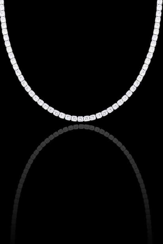 Collana tennis regolabile 4mm