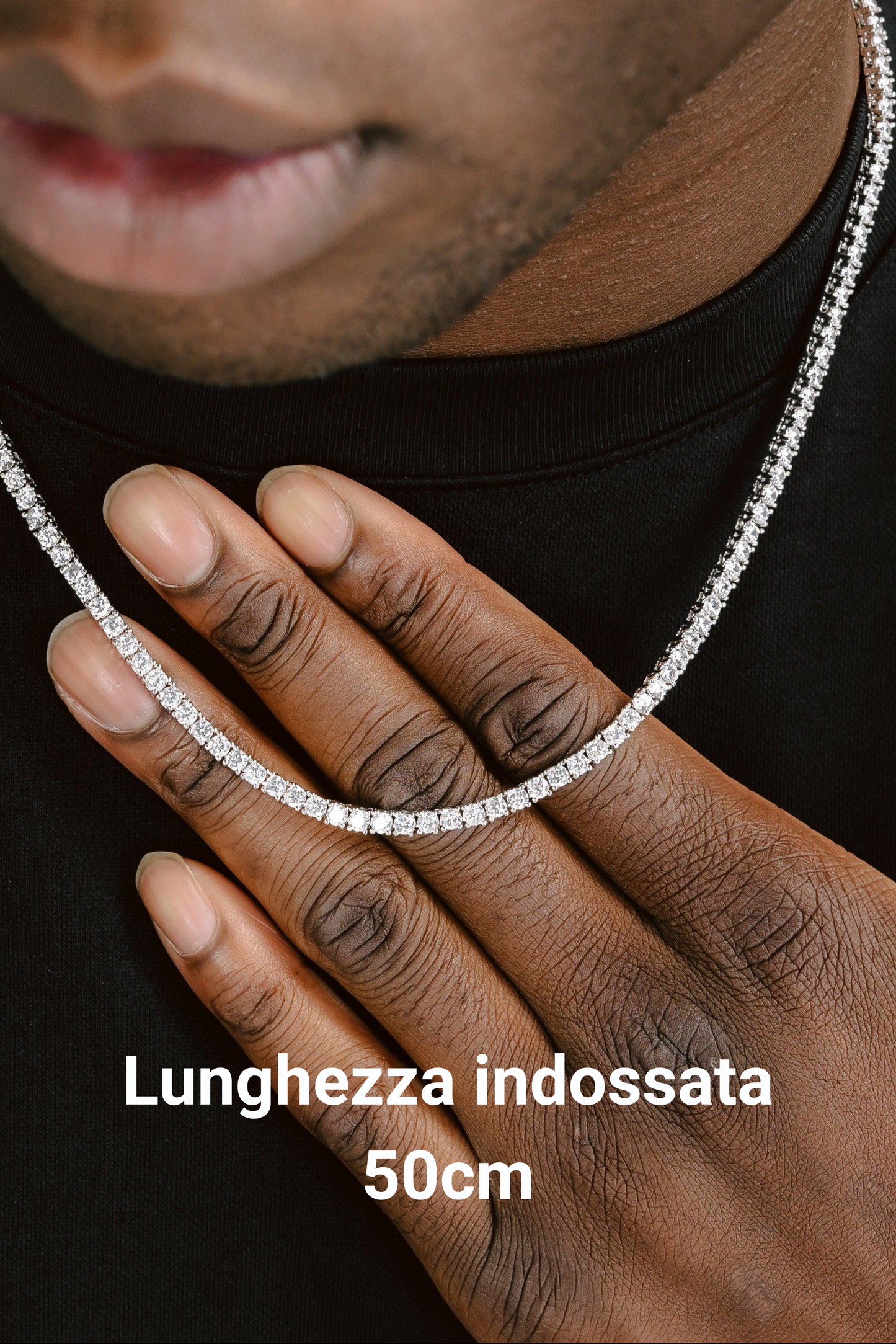 Collana tennis luxury 3mm