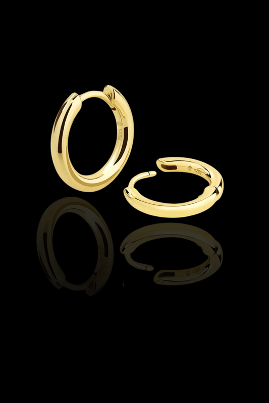Orecchini 'essential hoop' 10mm
