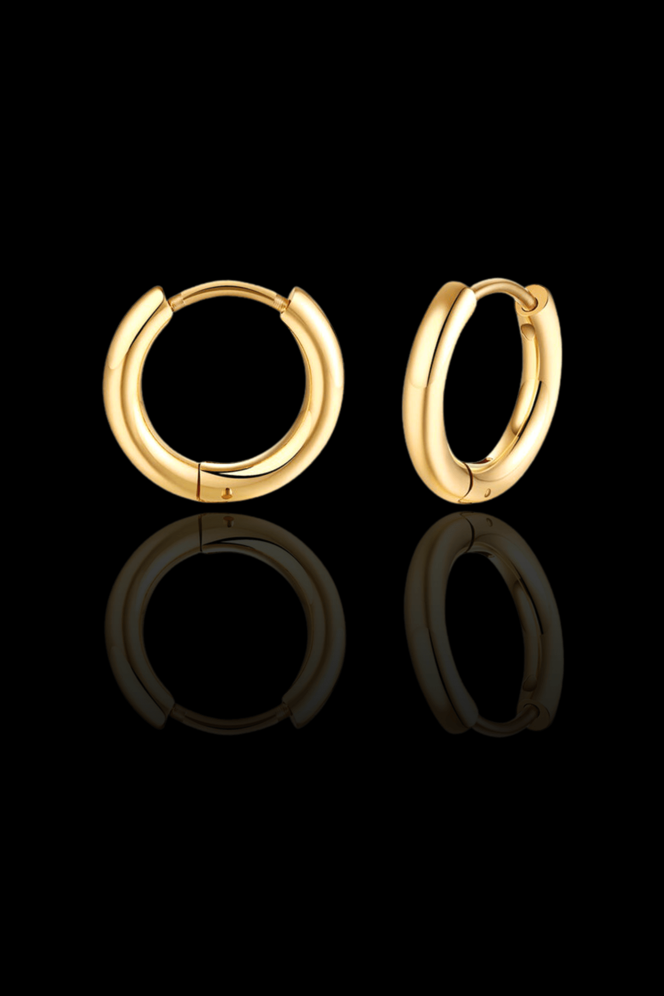 Orecchini 'essential hoop' 10mm