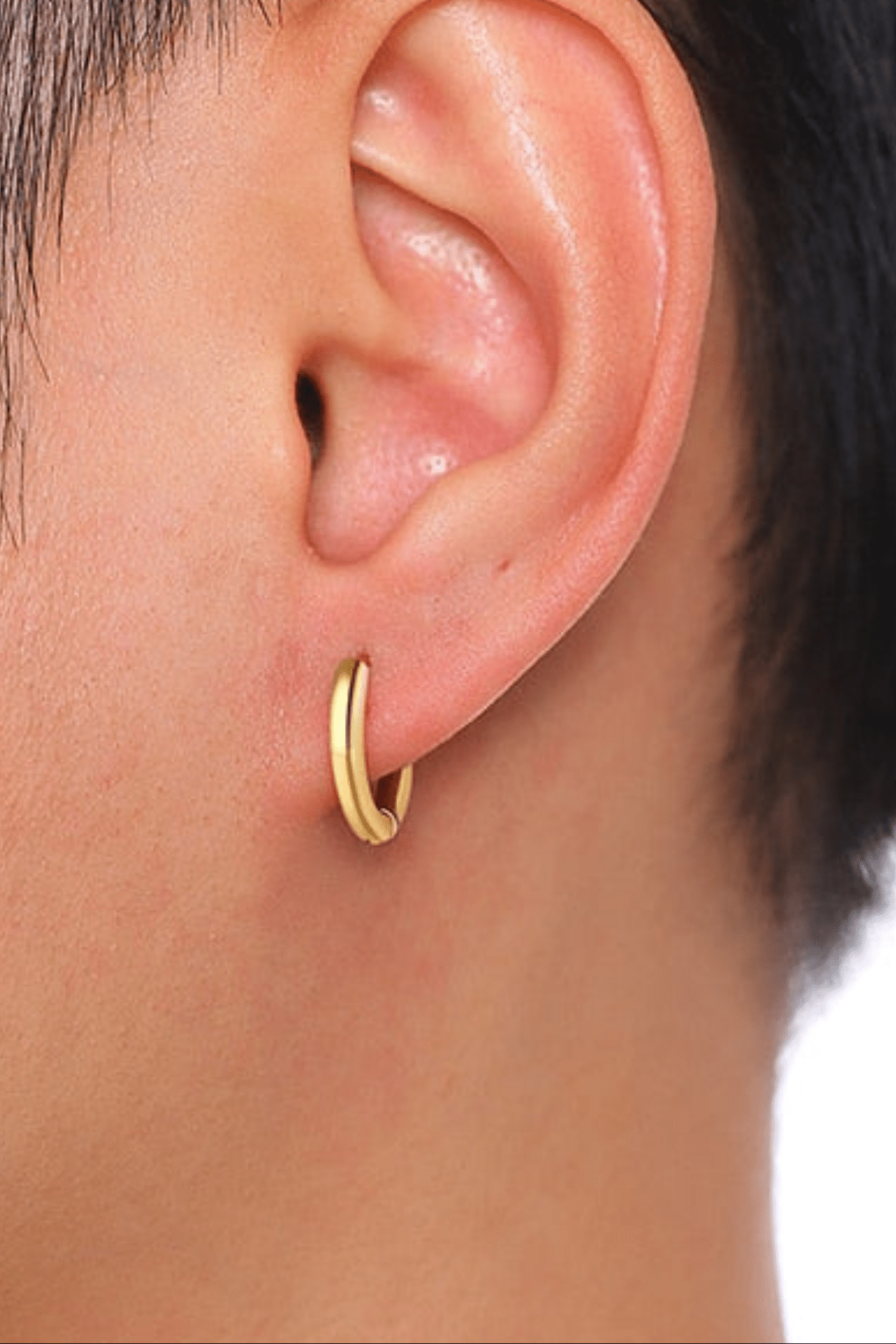 Orecchini 'essential hoop' 10mm