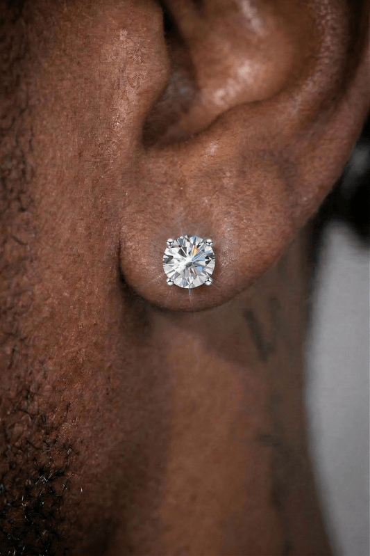 Orecchini punto luce argento 925