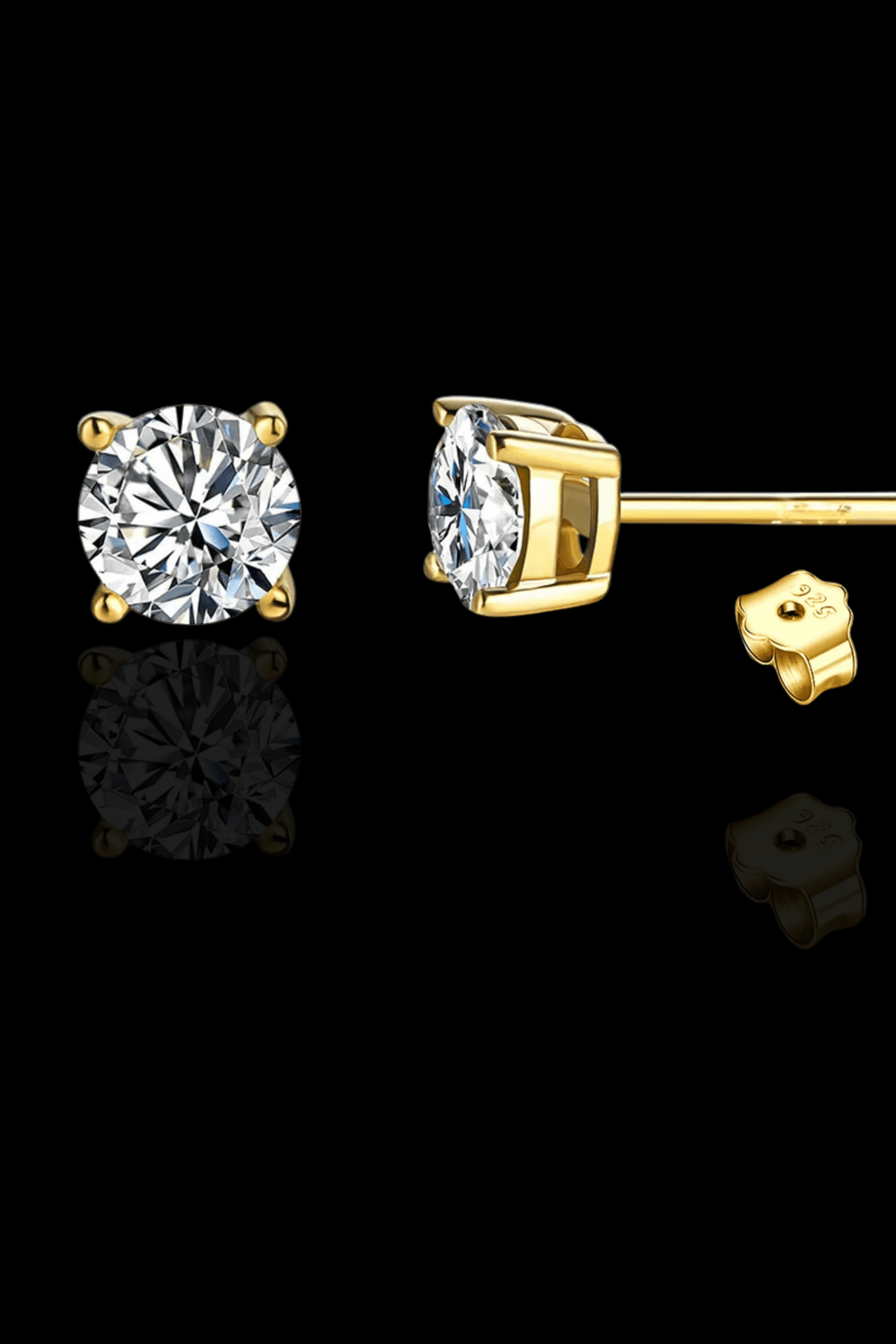 Orecchini punto luce argento 925