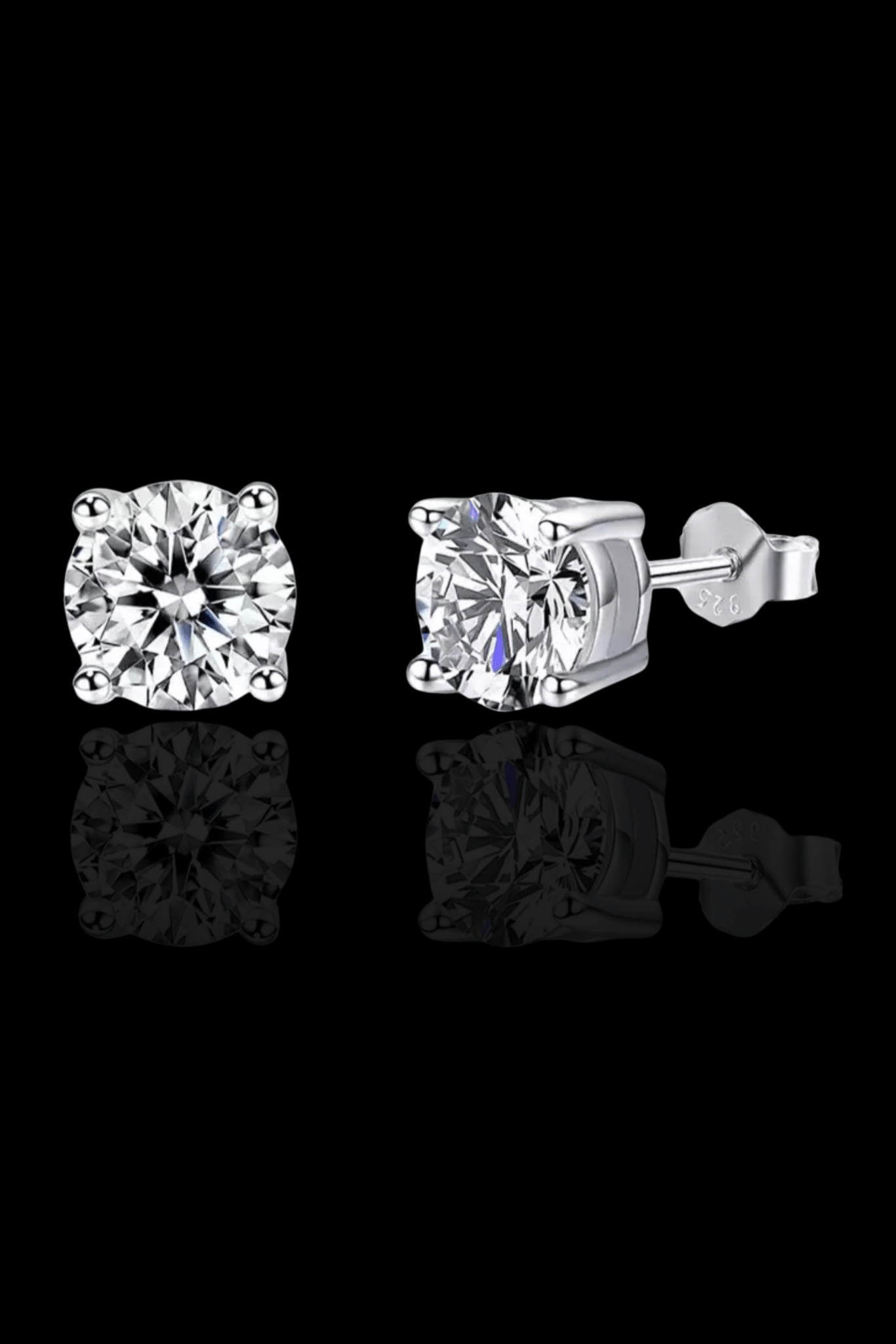Orecchini punto luce argento 925