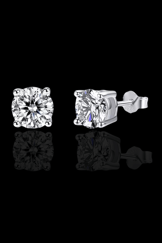 Orecchini punto luce argento 925