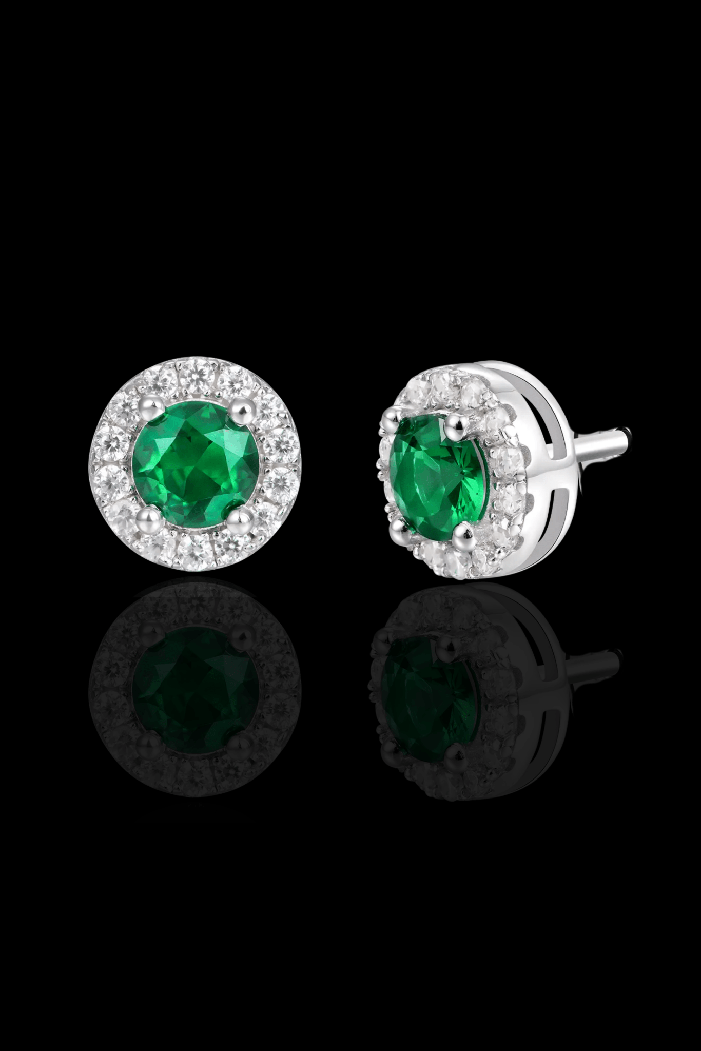 Orecchini sparkling verdi