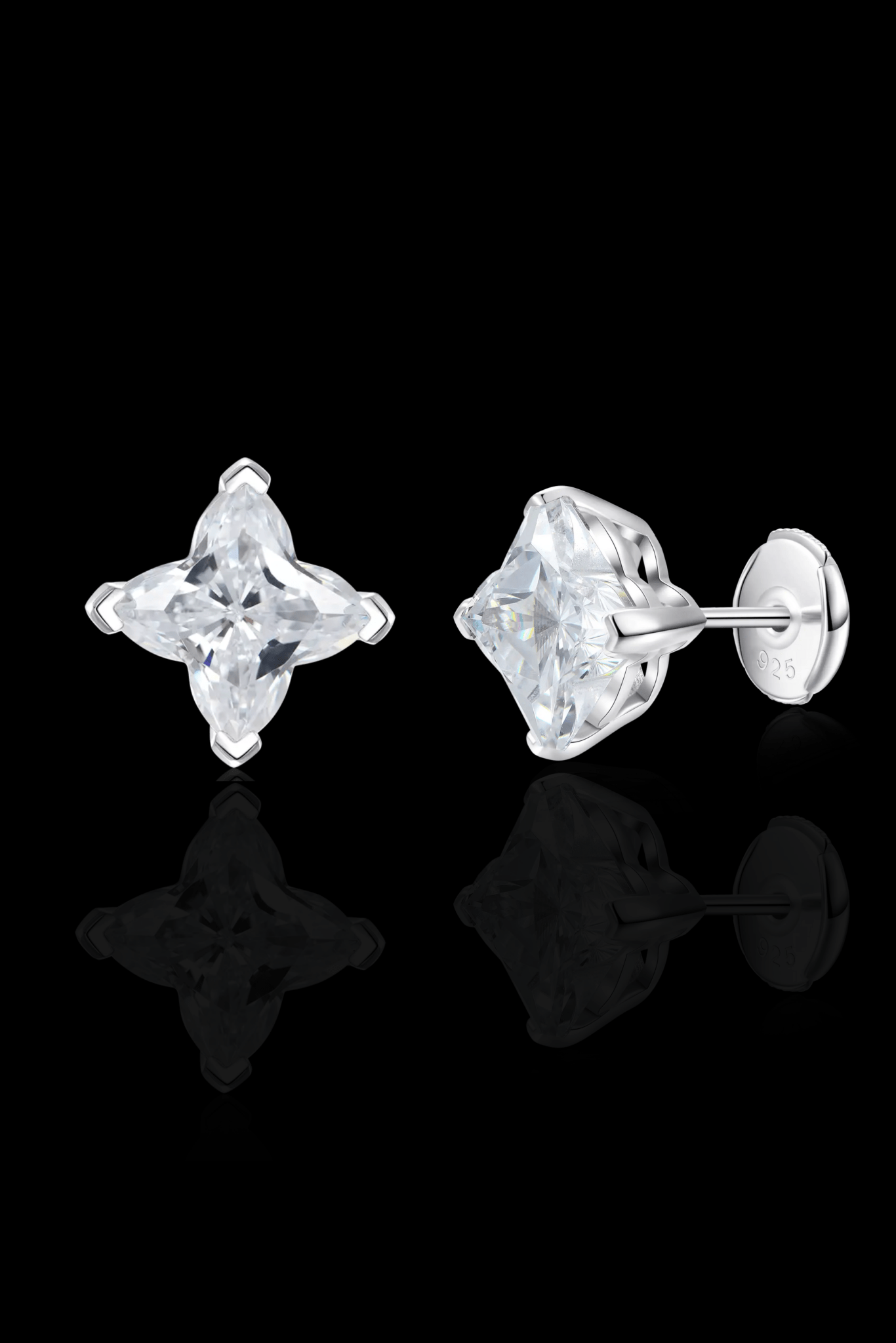 Orecchini star diamond