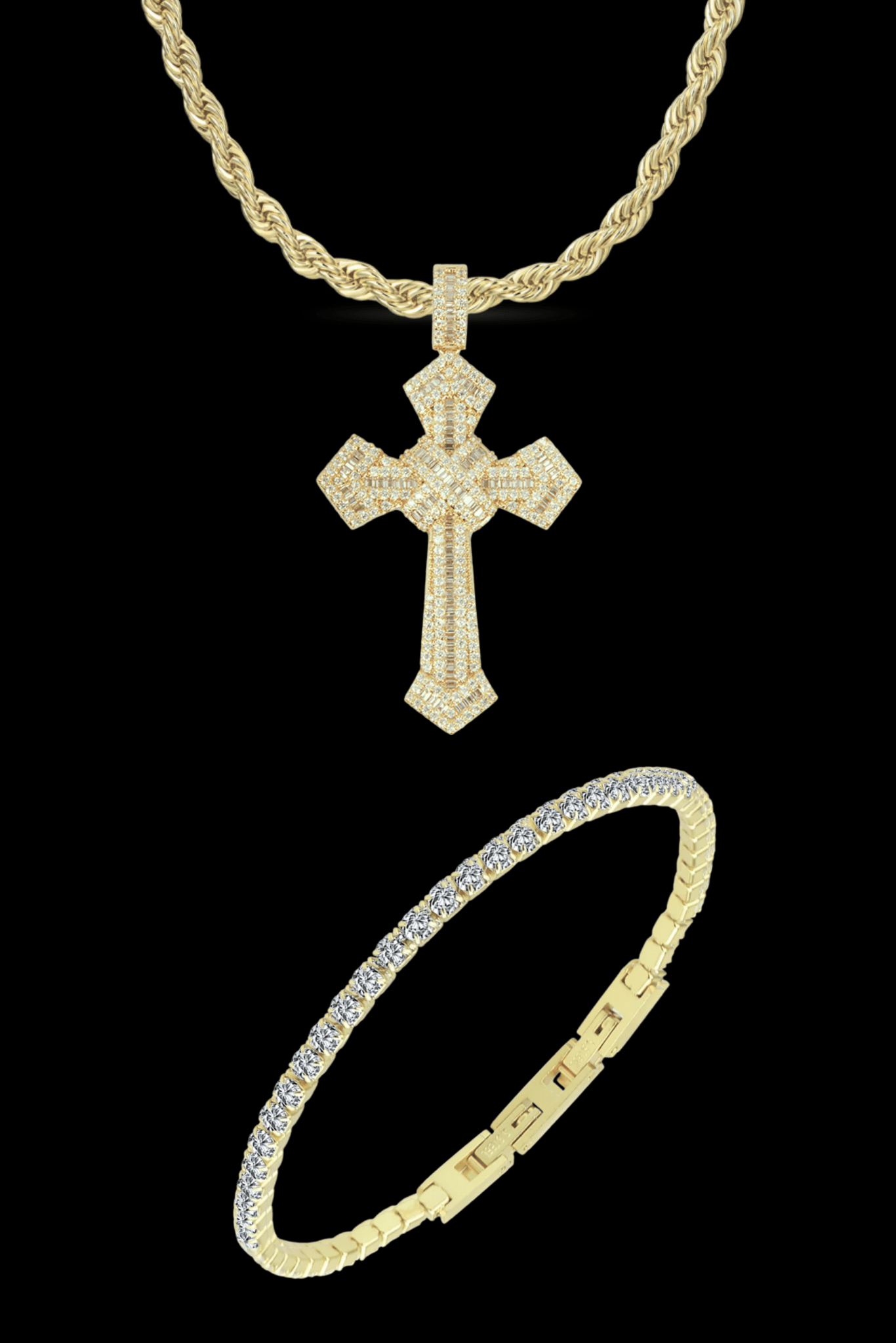 Set collana masterpiece + tennis