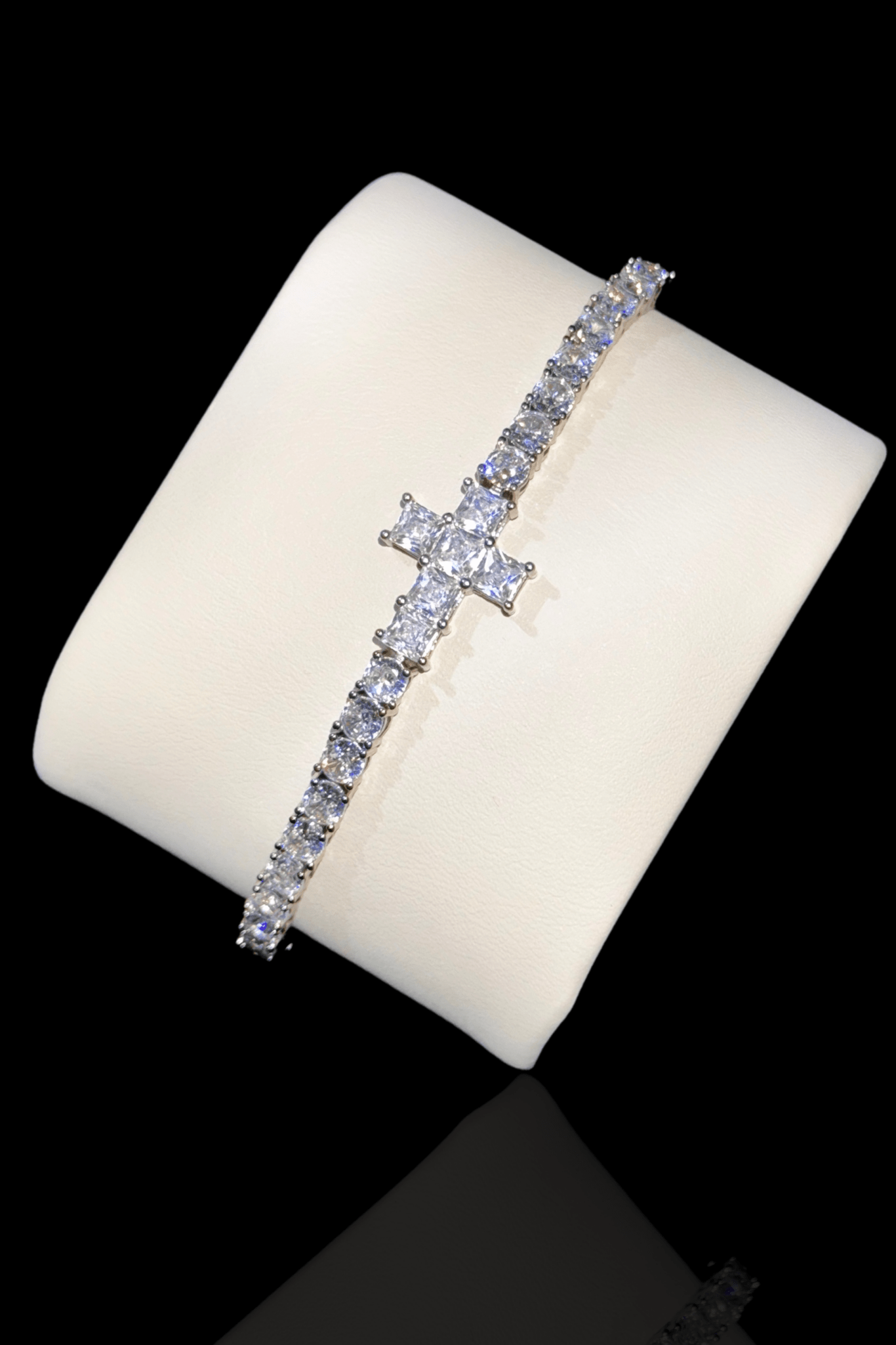 Bracciale 'luxury tennis cross'