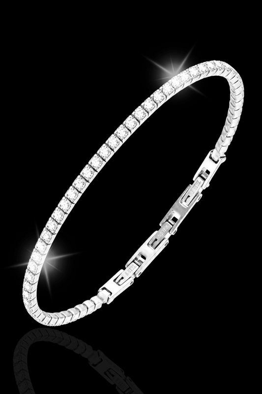 Tennis regolabile acciaio 4mm
